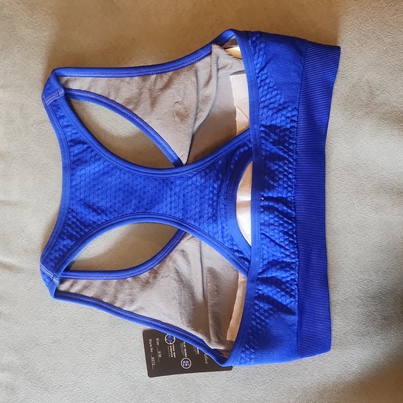 💥2/$25💥 Amazing Sports Sports Bra High Impact Raserback Padded Push Up - Picture 2 of 9